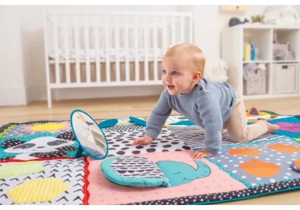 Infantino - Tappeto gioco per bambini MAXI ZOO