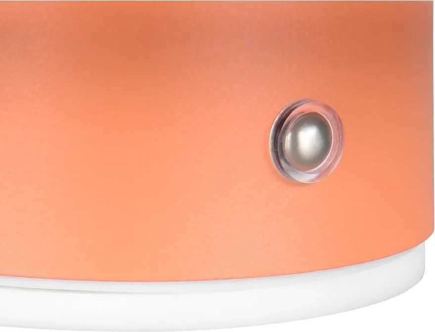 Lampada da parete LED arancione con ricarica USB Davey – Trio