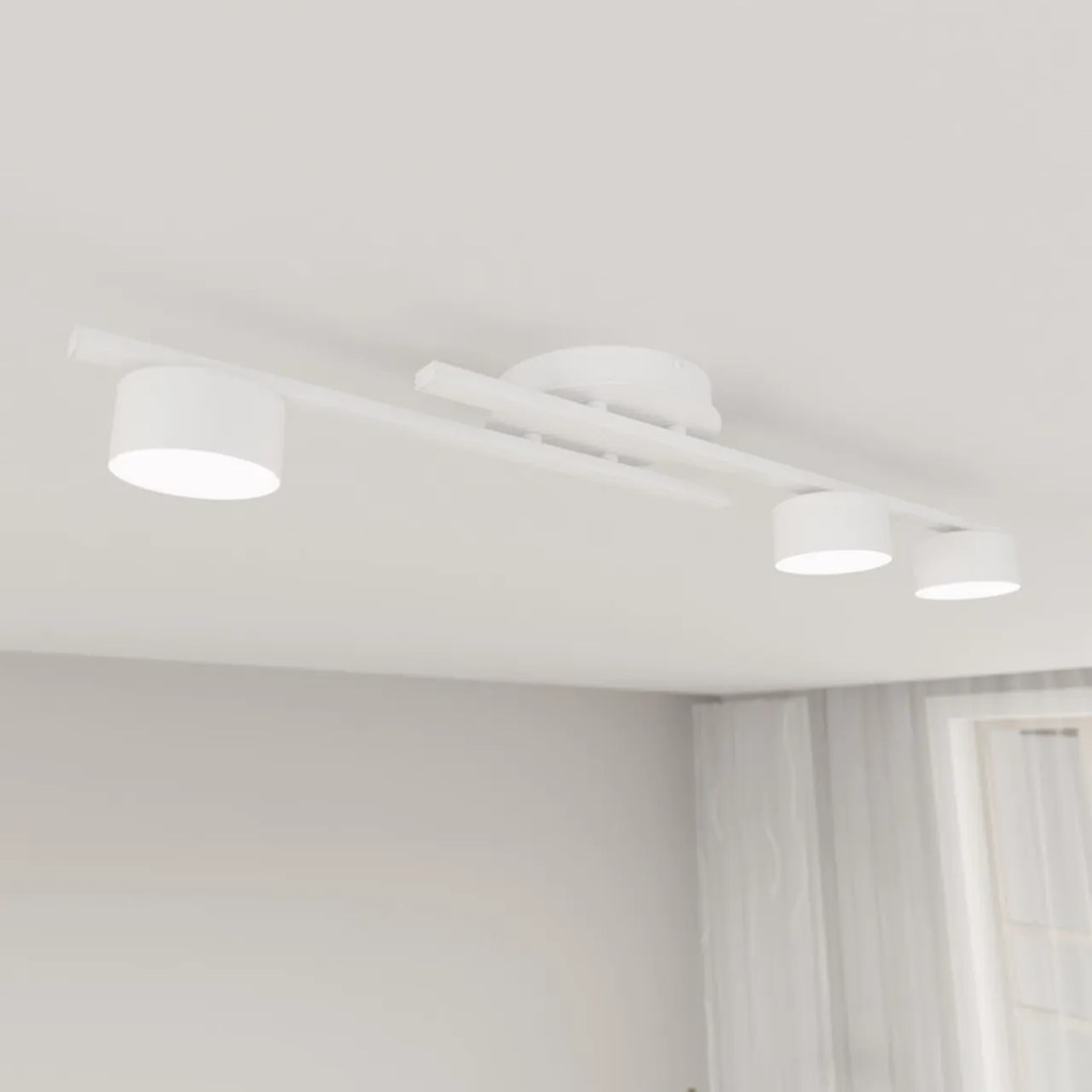 Lampada da soffitto in acciaio FRAGMENT 3 da interno 3xGX53