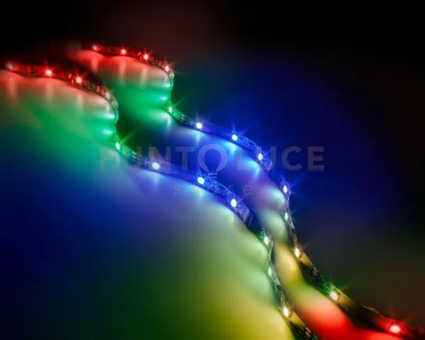 Screen striscia led anche con effetto rgb rainbow con effetto sound...