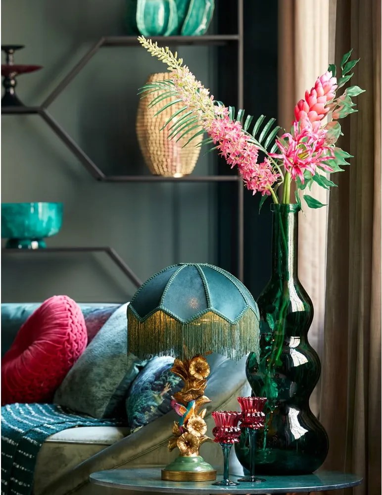 Paralume color petrolio ø 35 cm Malacia - Light &amp; Living