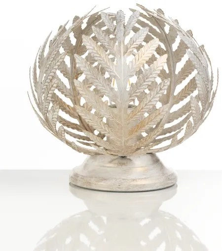 ONLI - Lampada da tavolo FELCE 1xE27/22W/230V diametro 25 cm color crema