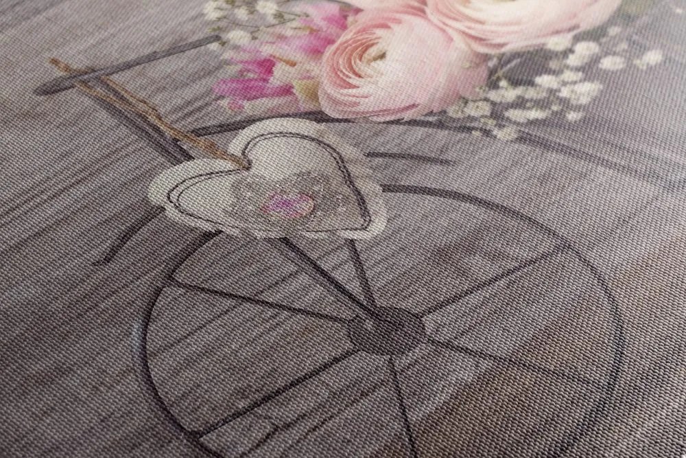 Quadro su tela – Fiori meravigliosi in vaso vintage