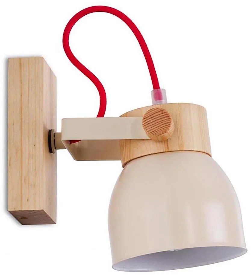 Luce Spot da parete VIANA 1xE27/60W/230V