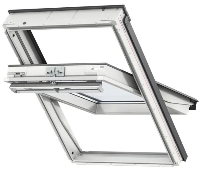 Finestra da tetto (faccia inclinata) VELUX GGU FK06 0070 manuale L 66 x H 118 cm bianco