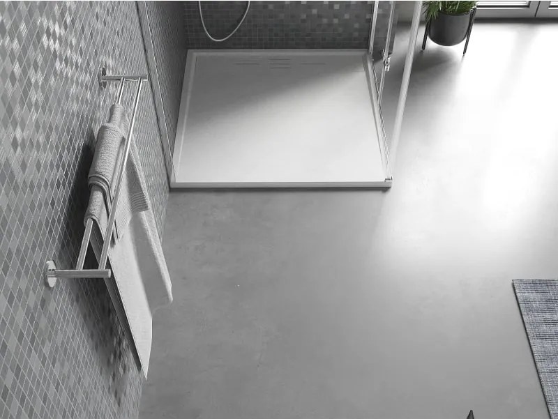 Mexen Amon piatto doccia quadrato SMC 90 x 90 cm, bianco - 4F109090