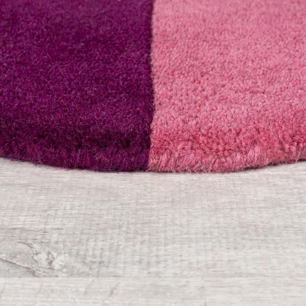 Tappeto beige in lana tessuto a mano 120x170 cm Mia Textured Scallop – Flair Rugs