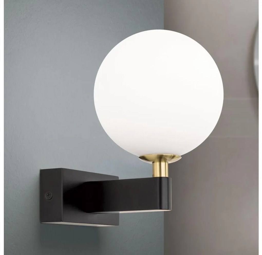 Orion WA 2-1375/1 - Applique da bagno MARA 1xG9/20W/230V IP44 nero