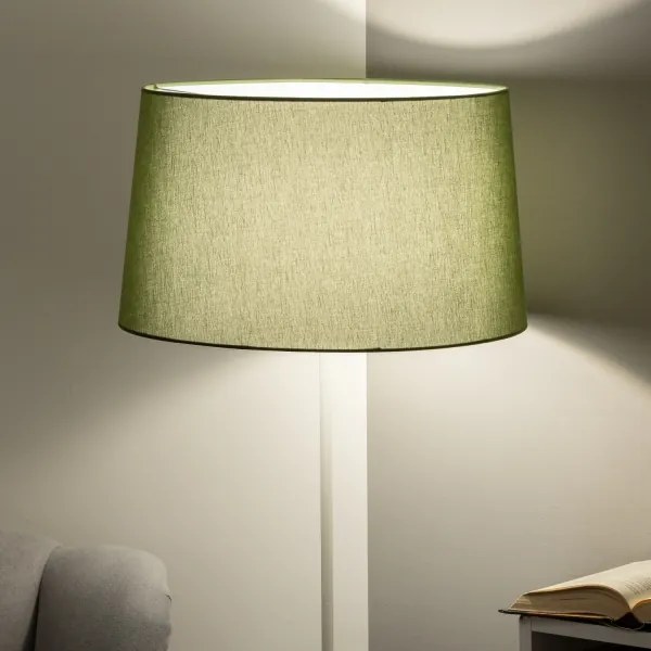 Brilagi - Lampada da terra LED CERIA 1x E27/40W/230V Ø 45 cm verde/bianco