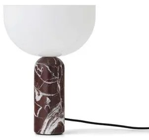 Kizu Lampada da Tavolo Small Dark Red - New Works