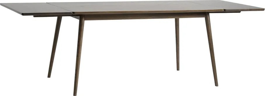 Tavolo da pranzo allungabile marrone con piano effetto rovere 150x90 cm Barrali - Unique Furniture