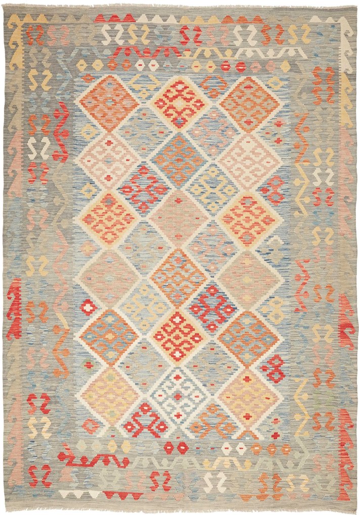 Kilim Tappeto 200 x 290 (Pakistan) Tessuto A Mano