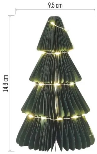 Albero di Natale decorativo a LED 35xLED/2xAA