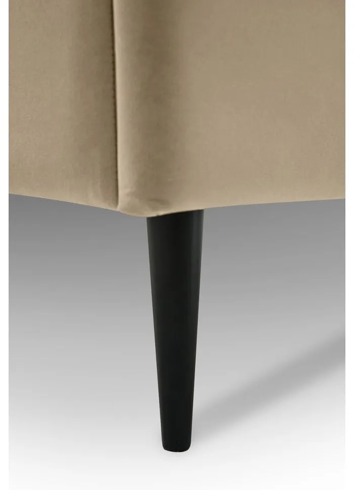 Letto per bambini beige con contenitore 90x200 cm Rainbow - Scandic