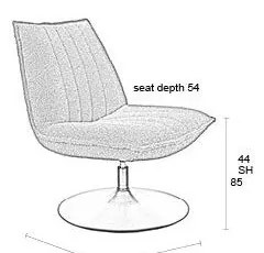 Poltrona bianca in tessuto bouclé Jax - White Label