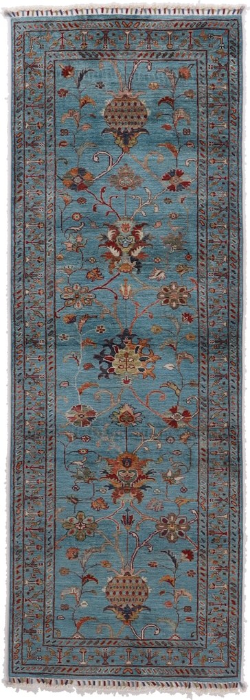 Samarkand Tappeto 80 x 240 (Afghanistan) Annodato A Mano