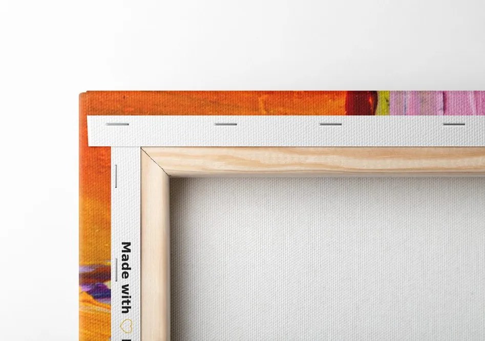 Stampa su tela – Opera d'arte di design astratto