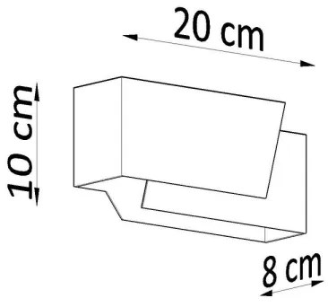 Applique PIEGARE 1xG9/40W/230V