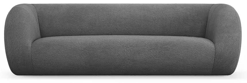 Divano in tessuto bouclé grigio 230 cm Essen - Cosmopolitan Design