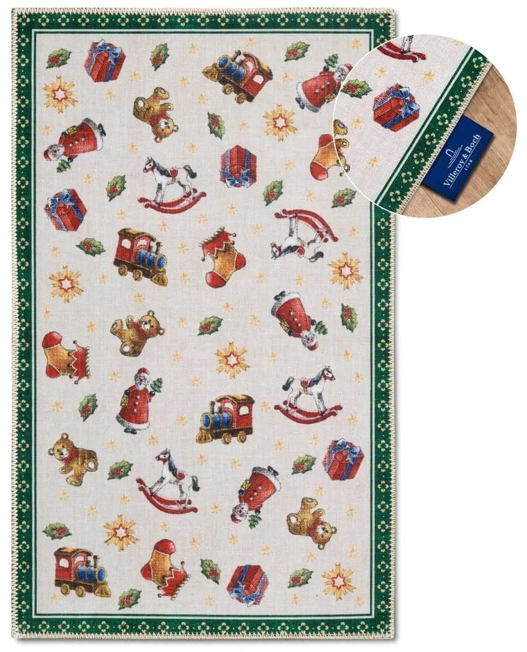 Tappeto verde con motivo natalizio 50x80 cm Green Christmas - Villeroy&amp;Boch