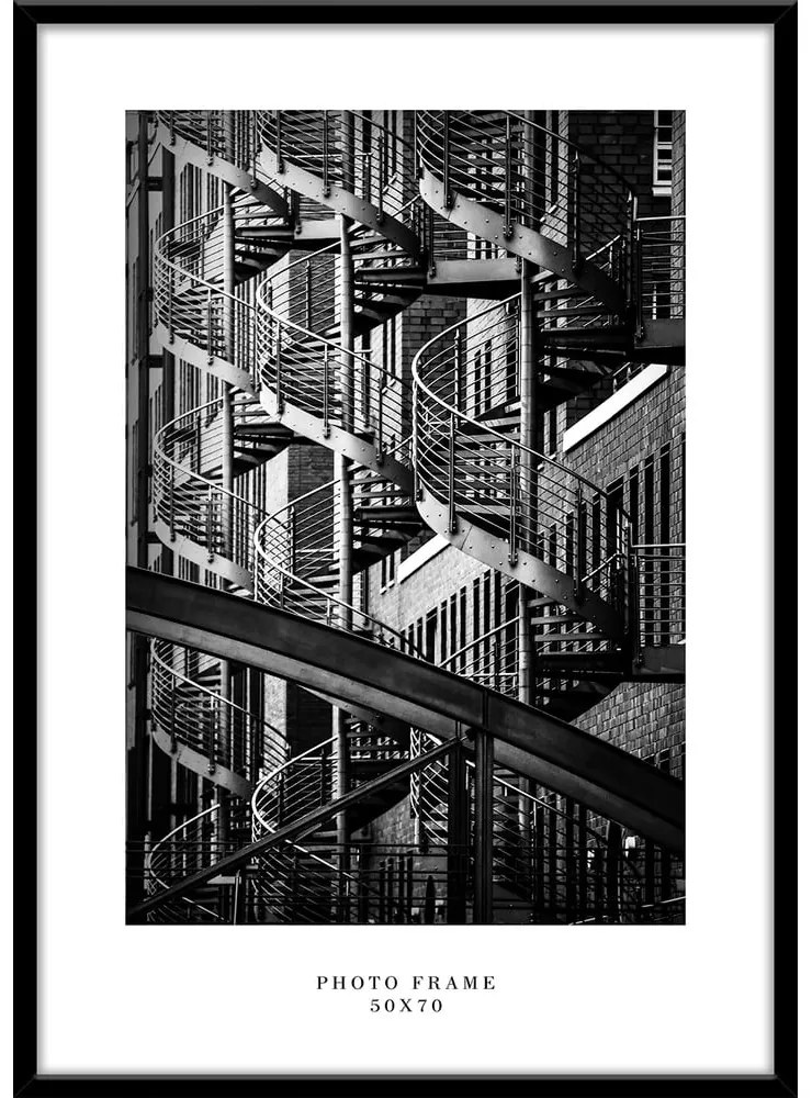 Cornice nera da appendere, 53 x 73 cm Floryda - Styler