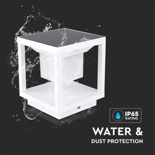 Luce solare a LED con sensore LED/2W/5,5V 3000K IP65 2600 mAh bianco