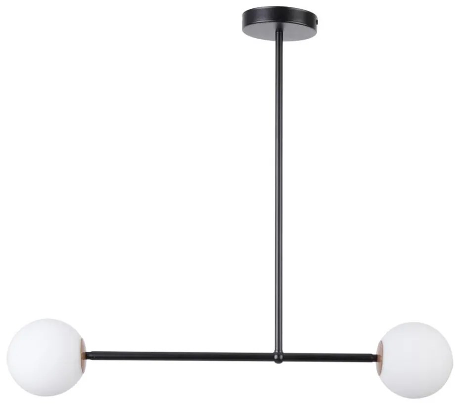 Lampadario su palo  GAMA 2xG9/12W/230V nero