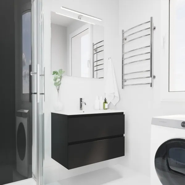 BATH DELUXE 01-080-01-58-00 - Specchio da bagno NORDBORG 80x75 cm