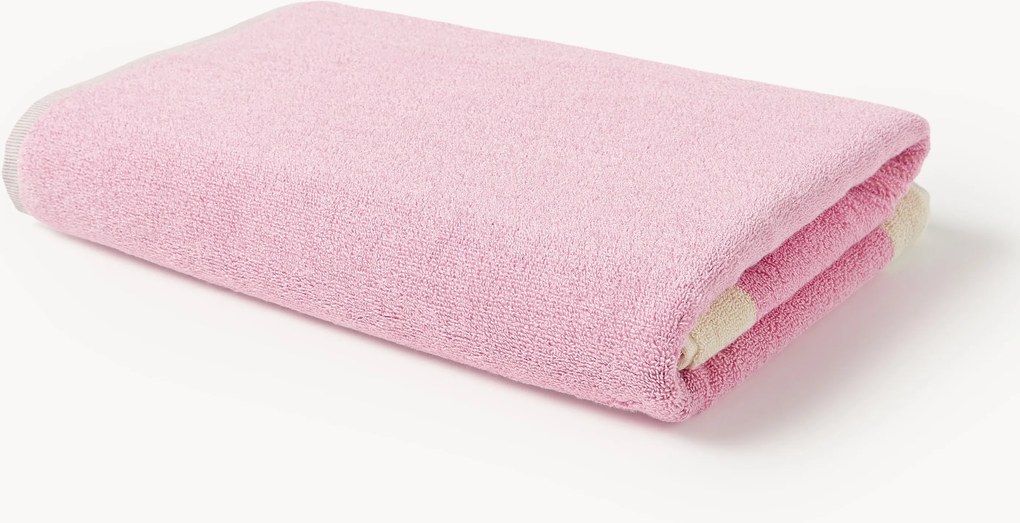 Telo da doccia reversibile pettinato Combed