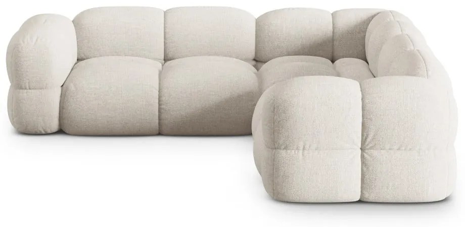 Divano angolare beige Loretto – Cosmopolitan Design