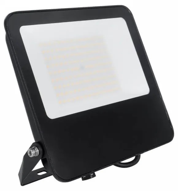 Faro LED 100W IP65, 125lm/W - chip LED Black Colore  Bianco Caldo 2.700K