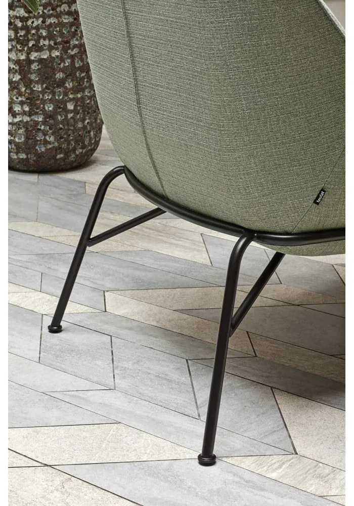 Poltrona grigio-verde Sadira - Teulat