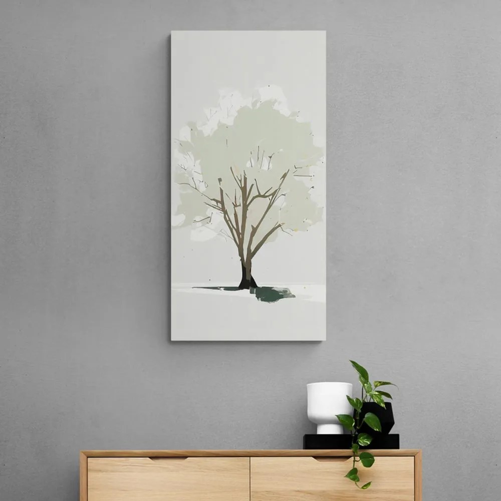 Quadro su tela – Albero in spirito minimalista