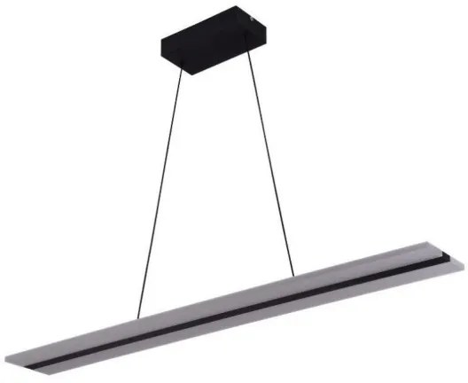 Lampadario a sospensione con filo LED dimmerabile LED/40W/230V 3000-6500K nero + telecomando