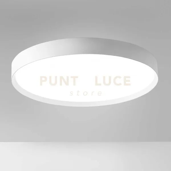 Ava p/g - plafoniera in alluminio bianco a led 3000-4000k 5300-5500...