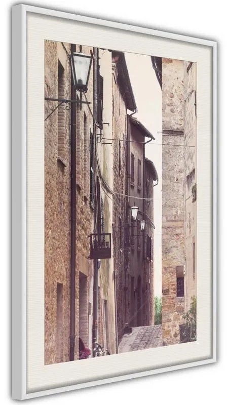 Poster  Brick Buildings  Cornice Quadri Cornice nera, Larghezza x Altezza Home decor 20x30