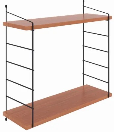 Mensola ARMONI 58x72 cm marrone/nero