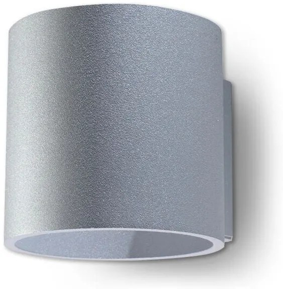 Applique da Parete in Alluminio ORBIS 1 G9 Grigia da Interno