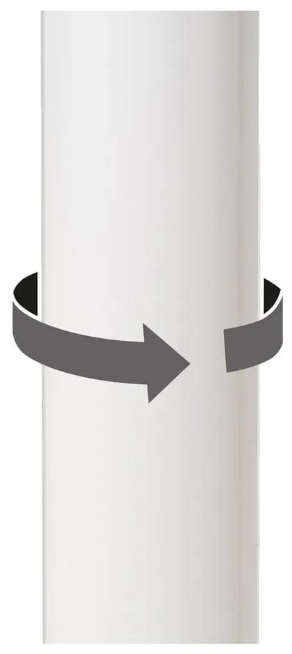 Sgabelli da bar bianchi ad altezza regolabile in similpelle in set di 2 (altezza seduta 72 cm) - Casa Selección