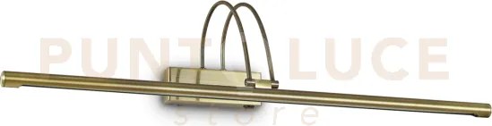 Bow applique da specchio o quadro brunito led 3000k 8w  1050 lm con...