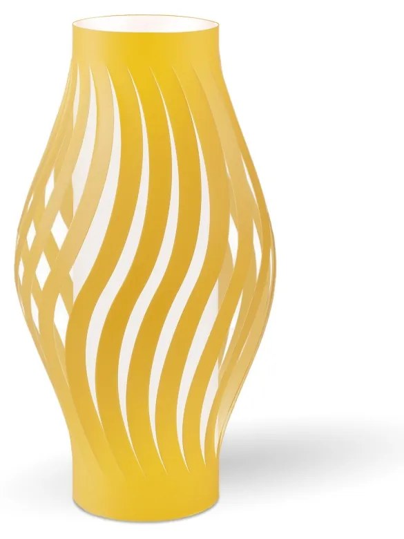 Lampada Da Scrivania Moderna Helios Polilux ® Ocra Pastello 1 Luce E27