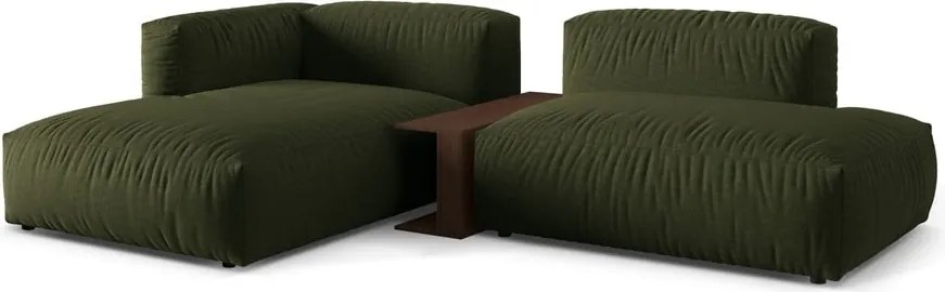 Divano angolare componibile verde (angolo sinistro) Martina - Micadoni Home