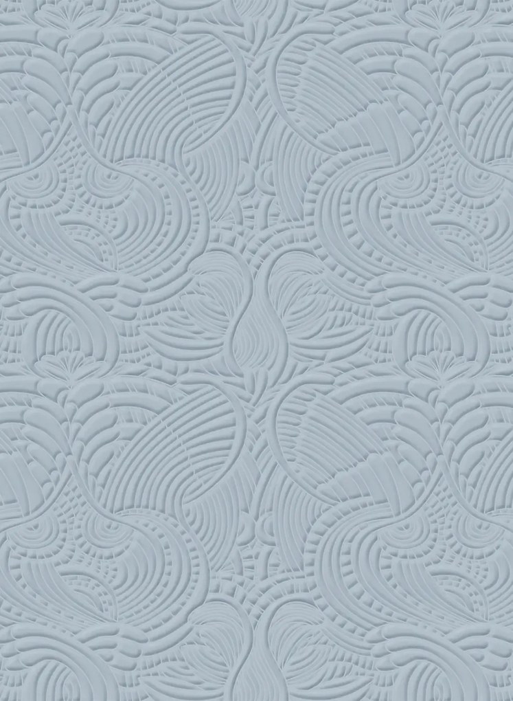 Moooi for Arte Tapete Dodo Pavone - Powdery Blue