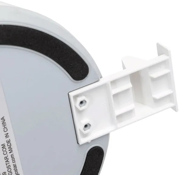 Aigostar - Lampada da tavolo dimmerabile a LED con prese elettriche integrate e porta USB LED/4,6W/230V bianca