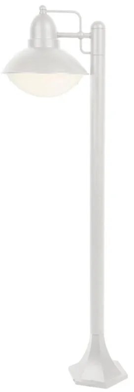 Lampione da giardino, Itaca H 100 cm, bianco, IP44 SOVIL