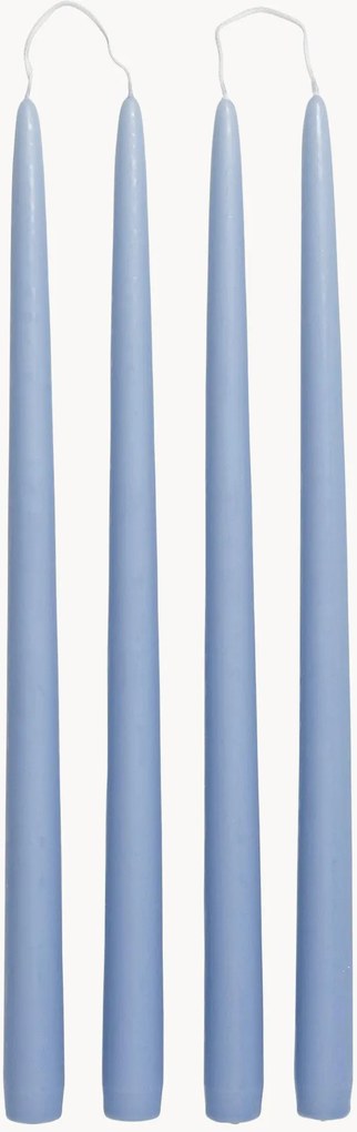 Set di 4 candele a bastoncino Smooth