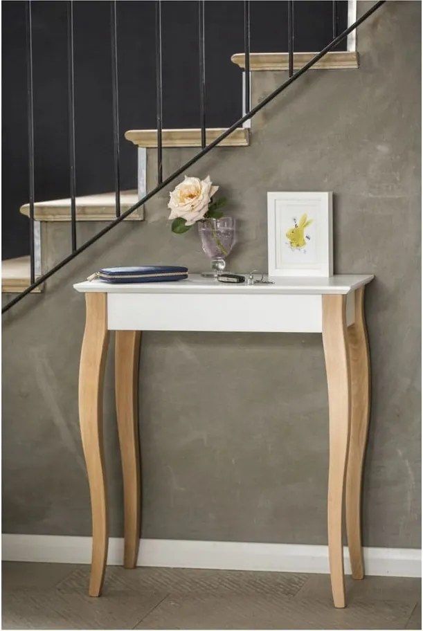 Consolle grigio scuro Tavolino da toilette 105 x 74 cm - Ragaba