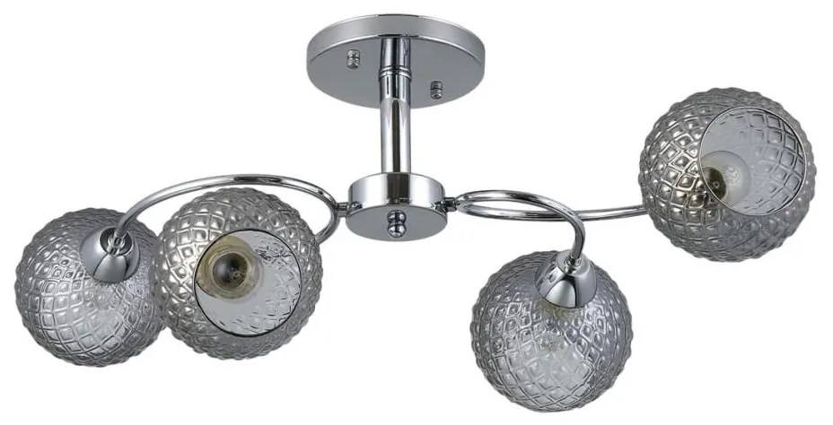 Lampadario a plafone OAKLAND 4xE27/60W/230V