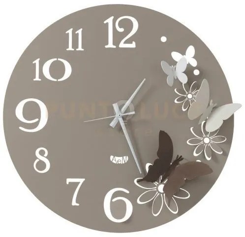 Orologio da parete particolare butterfly flowers piccolo sabbia e b...