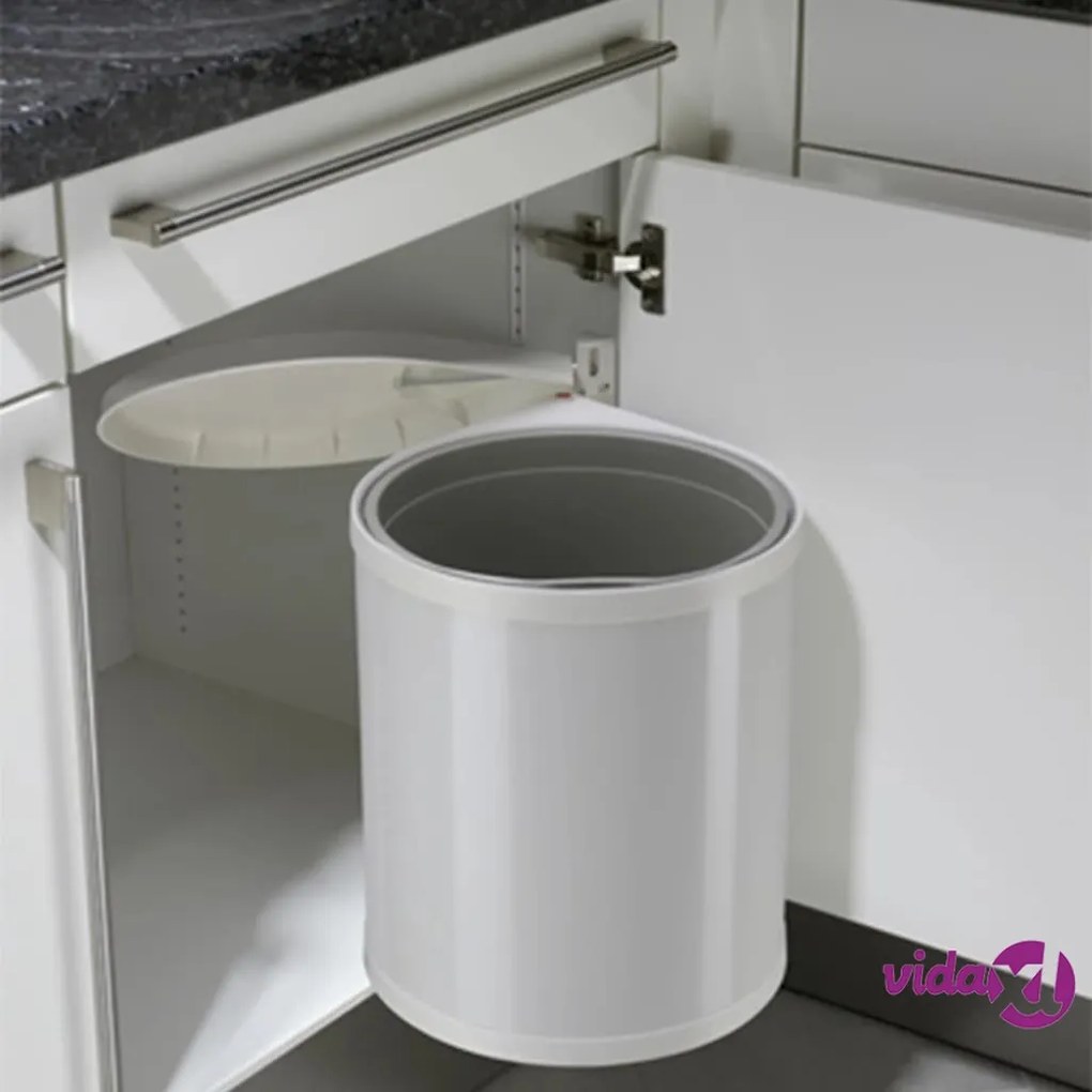Hailo Pattumiera da Dispensa Compact-Box Taglia M 15 L Bianca 3555-001